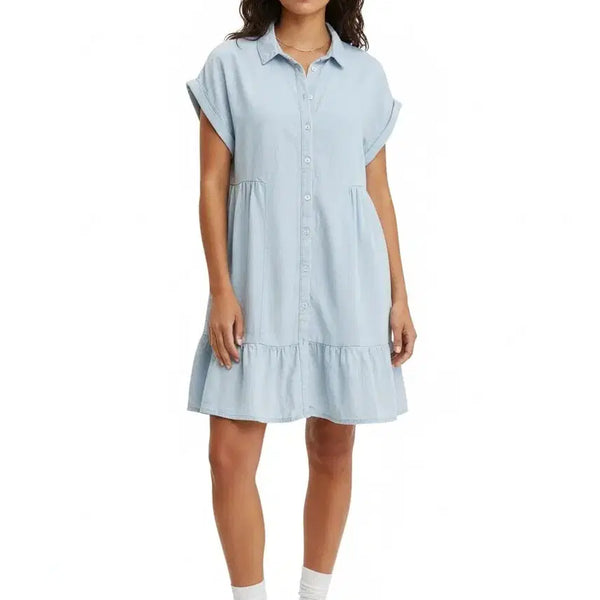 [BUNJANG] Zara Mini Shirt Dress / 자라 셔츠 미니 원피스 90