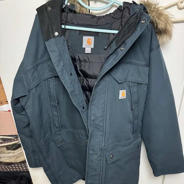 [BUNJANG] Carhartt Defender Padded Parka Navy L / [L] 칼하트 야상 패딩 네이비