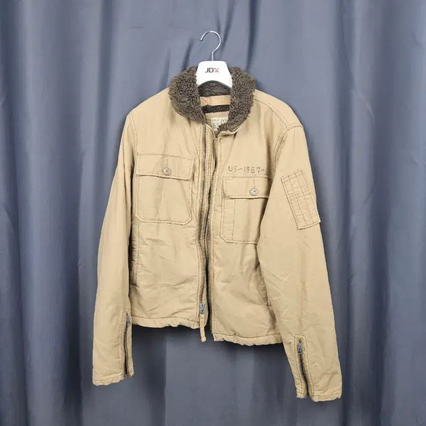 [BUNJANG] Polo Jeans RL Shearling Collar Trucker Jacket Beige / 폴로진스 us1967 RL 양털 트러커 자켓