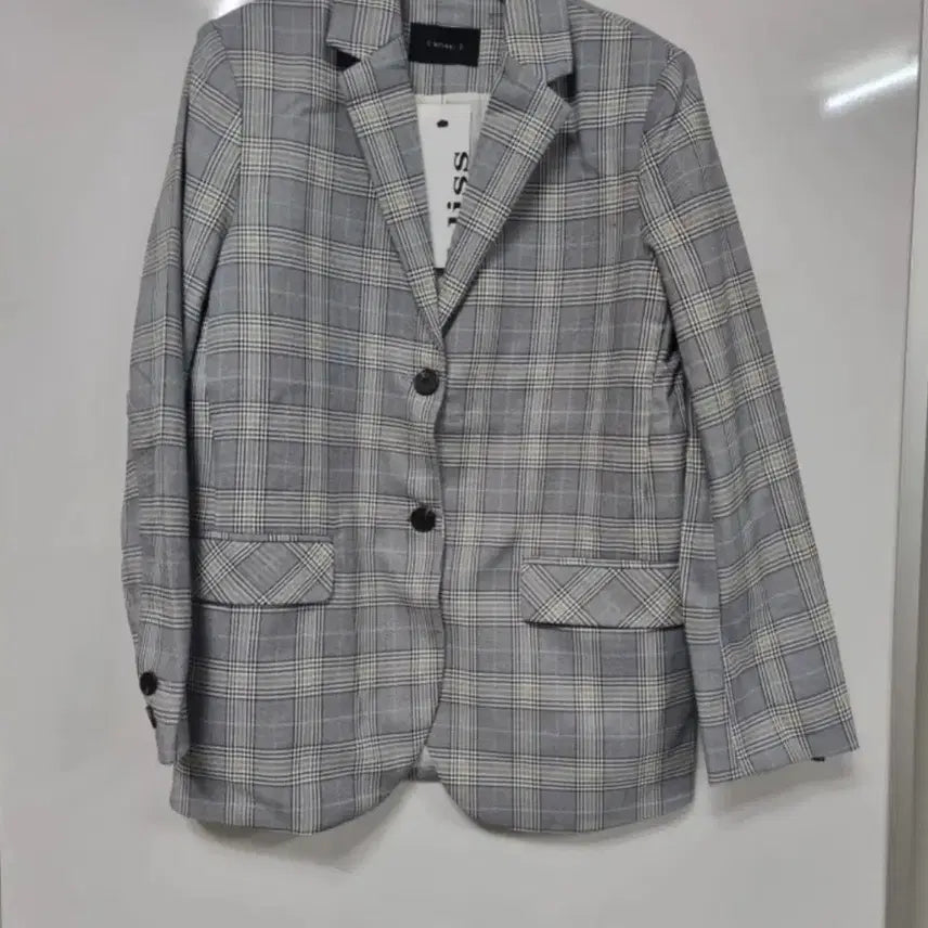 [BUNJANG] Women's Checked Casual Jacket / 여성 체크 자켓 편한 자켓 정장 캐주얼