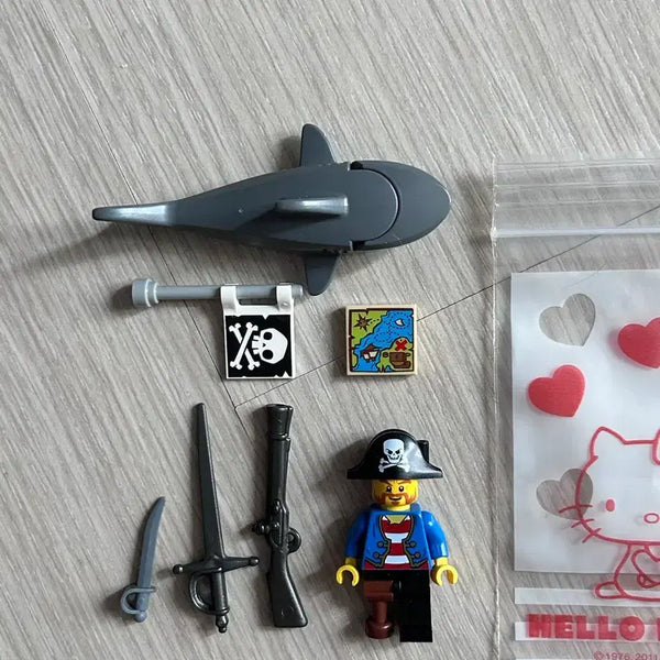 [BUNJANG] Lego Minifigure Pirate Captain / 레고 미니 피규어 해적 선장