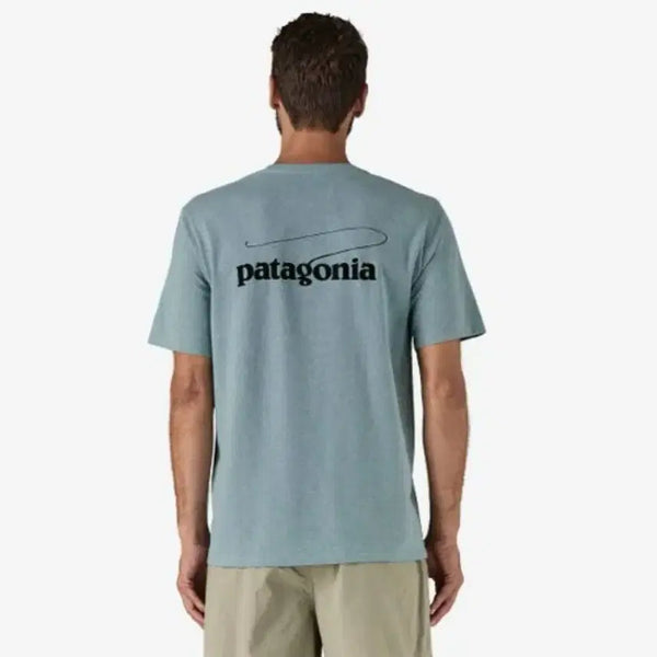 [BUNJANG] Patagonia Men's Casting Logo Responsibili-Tee / [새상품] 파타고니아 맨즈 캐스팅 로고 리스판서빌리 티