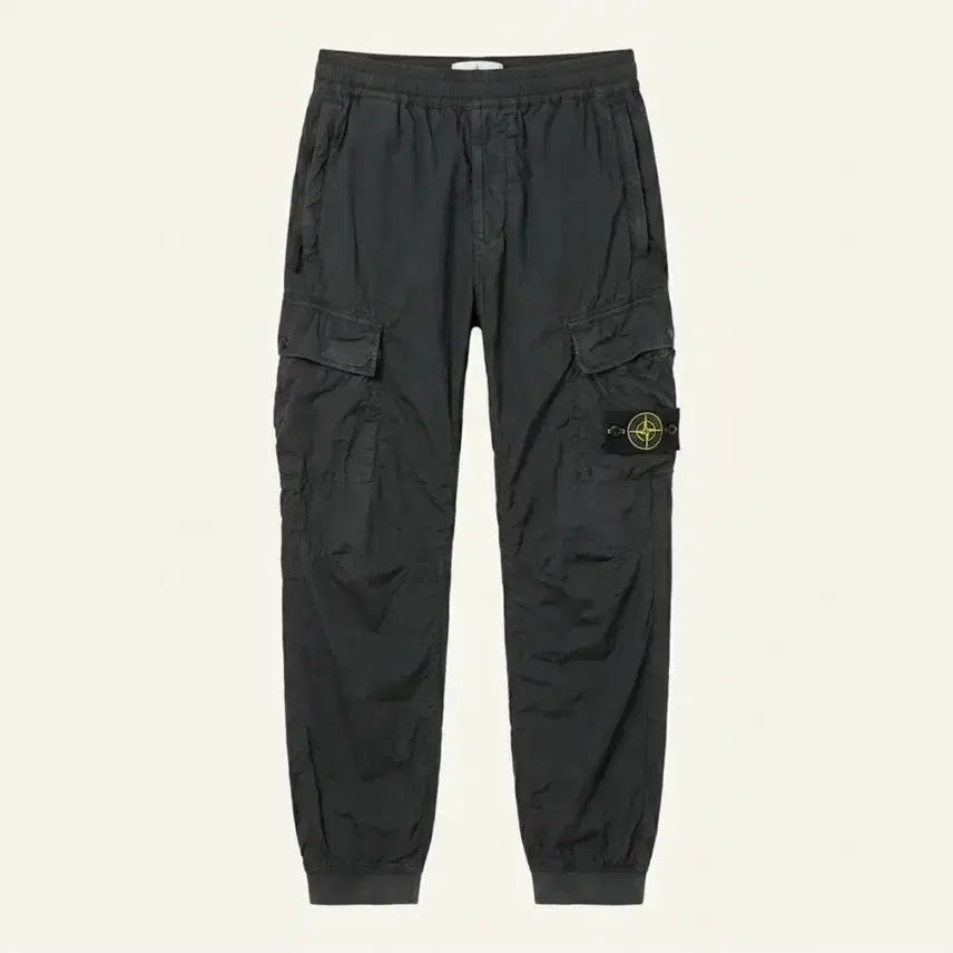 [BUNJANG] Stone Island Cargo Jogger Pants Black / 스톤아일랜드 카고 조거팬츠 블랙 (30)