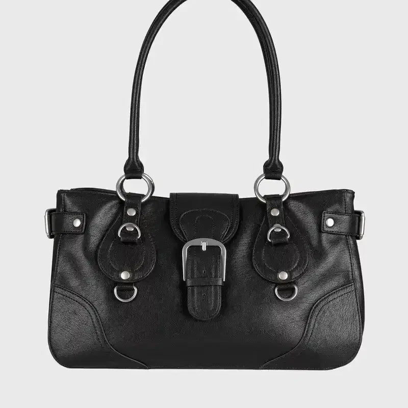 [BUNJANG] Dimanche Shoulder Bag Black / dimanche 디망쉬 숄더백 블랙