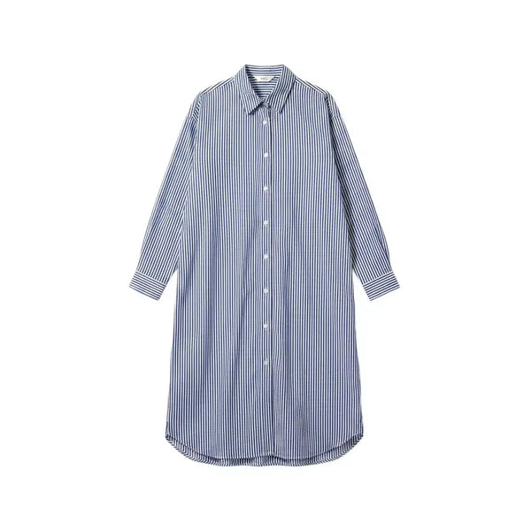 [BUNJANG] Yooni Stripe Shirt Dress / 여성F/ Yooni 스트라이프 셔츠 원피스 16-7