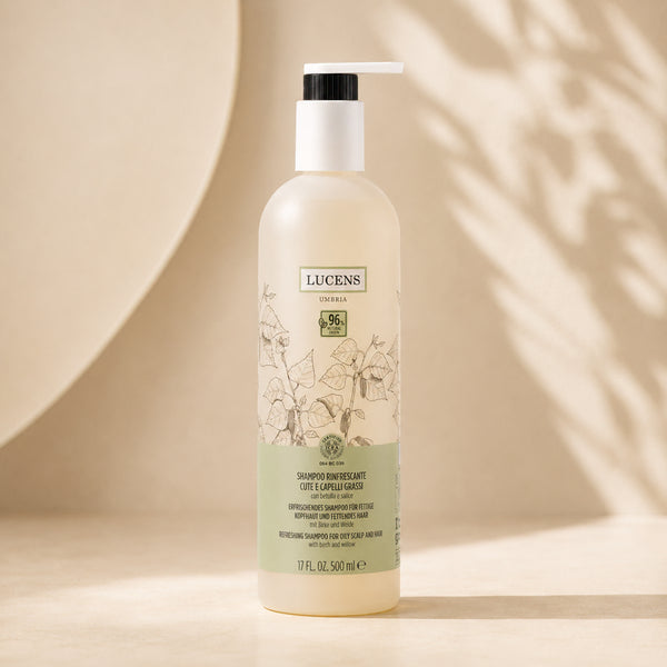 [BUNJANG] LUCENS Refreshing Scalp Shampoo - Organic, Natural (500ml x 2) / 500ml*2개/이태리 루센스 천연 유기농 리프레슁 스칼프 지성두피 샴푸