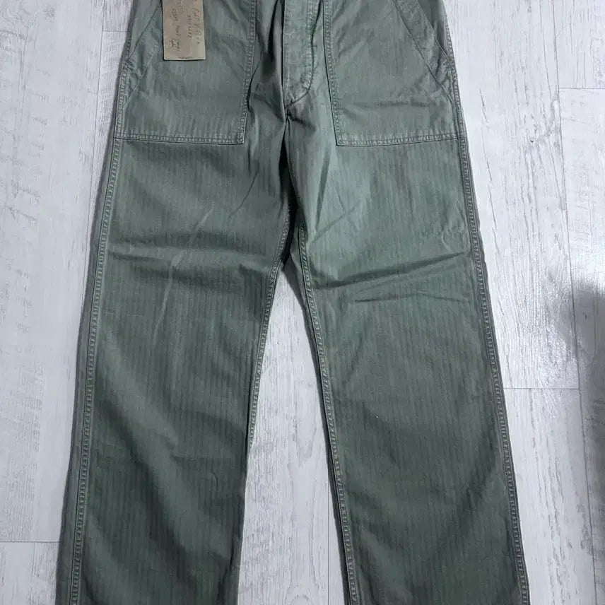 [BUNJANG] RRL Herringbone Fatigue Pants Size 34x32 New / RRL 해링본 퍼티그 팬츠 34x32 새상품