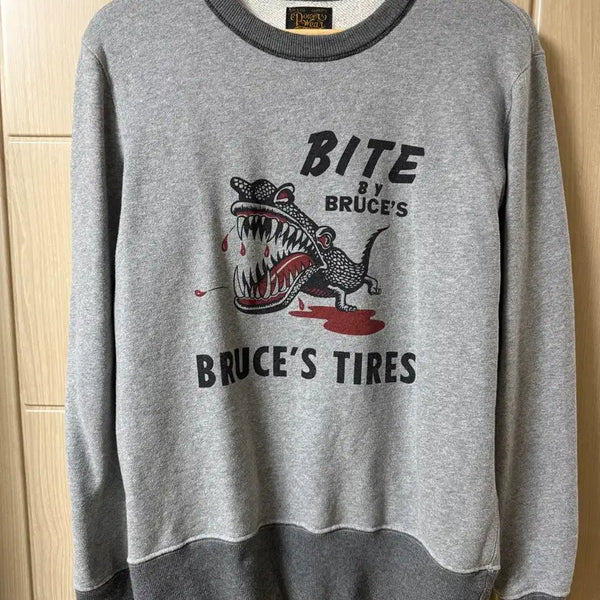 [BUNJANG] Freewheelers Sweatshirt Gray / 프리휠러스 스웻셔츠
