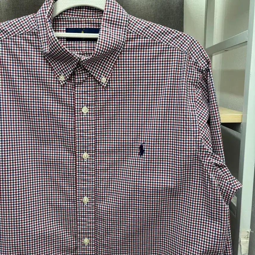 [BUNJANG] Polo Ralph Lauren Check Shirt Men's Size M / 폴로 랄프로렌 체크 셔츠 남성 의류