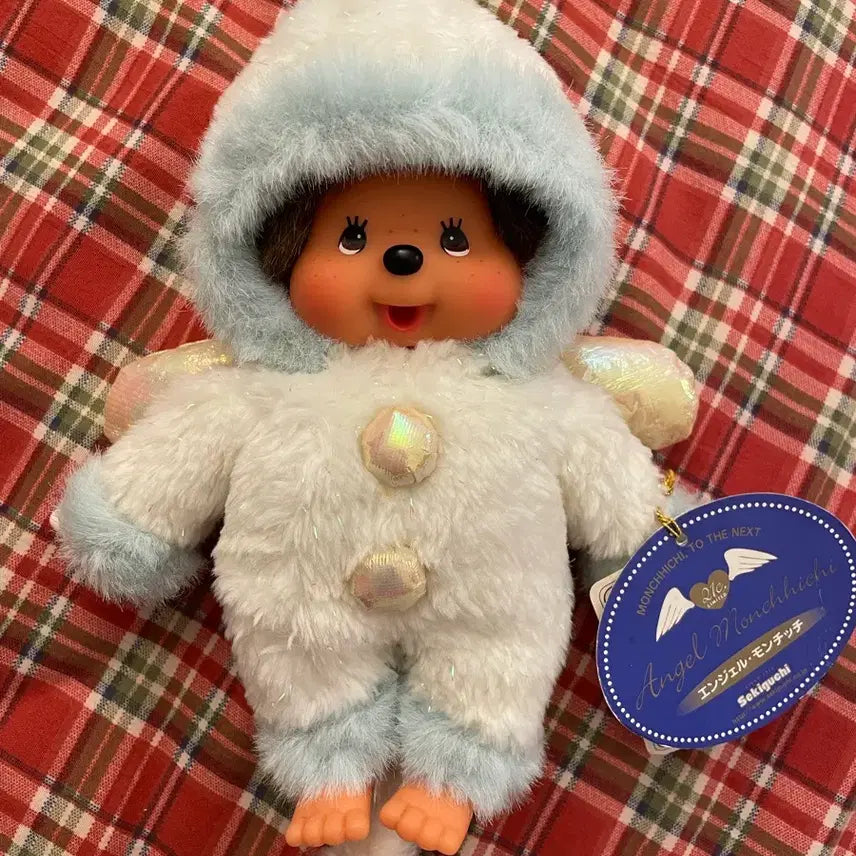 [BUNJANG] Classic Angel Monchhichi (20+ Years Old) / 마지막 판매) 고전 천사 몬치치 엔젤 몬치치