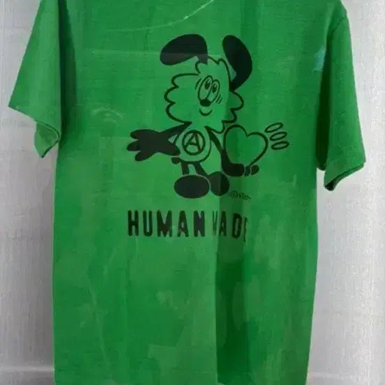 [BUNJANG] Human Made Graphic T-Shirt Green / 휴먼메이드 그래픽 반팔티 그린