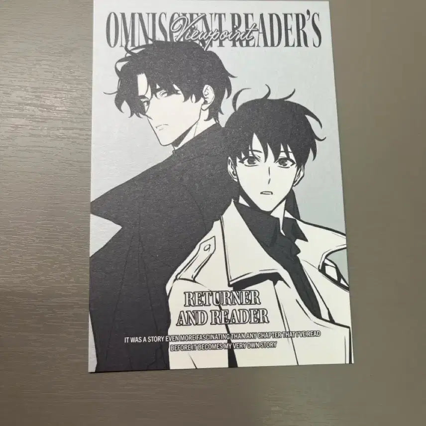 [BUNJANG] Omniscient Reader's Viewpoint 'Demon King's War' Entrance Exclusive Postcard Set (Joonghyuk & Dokja) / 전독시 구원의 마왕전 입장 특전 엽서 중혁독자