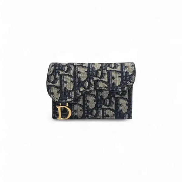 [BUNJANG] Dior Oblique Saddle Wallet / 디올 오블리크 새들 디올 지갑
