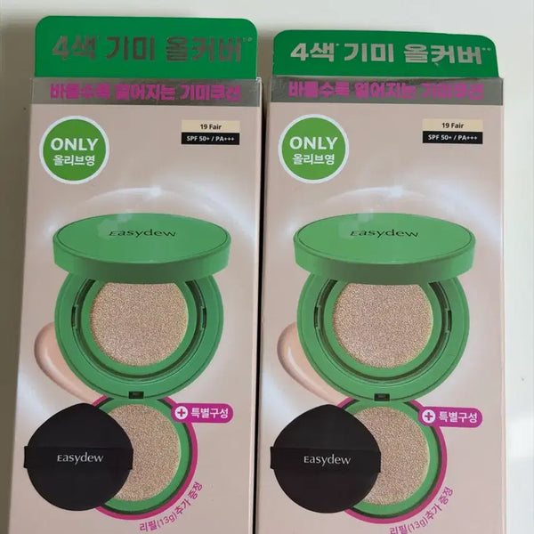 [BUNJANG] Easydew Melabi Toning Ampoule Cushion (Sealed) - Shade 19 / 이지듀 멜라 비 토닝 앰플 쿠션 미개봉 새상품 19호