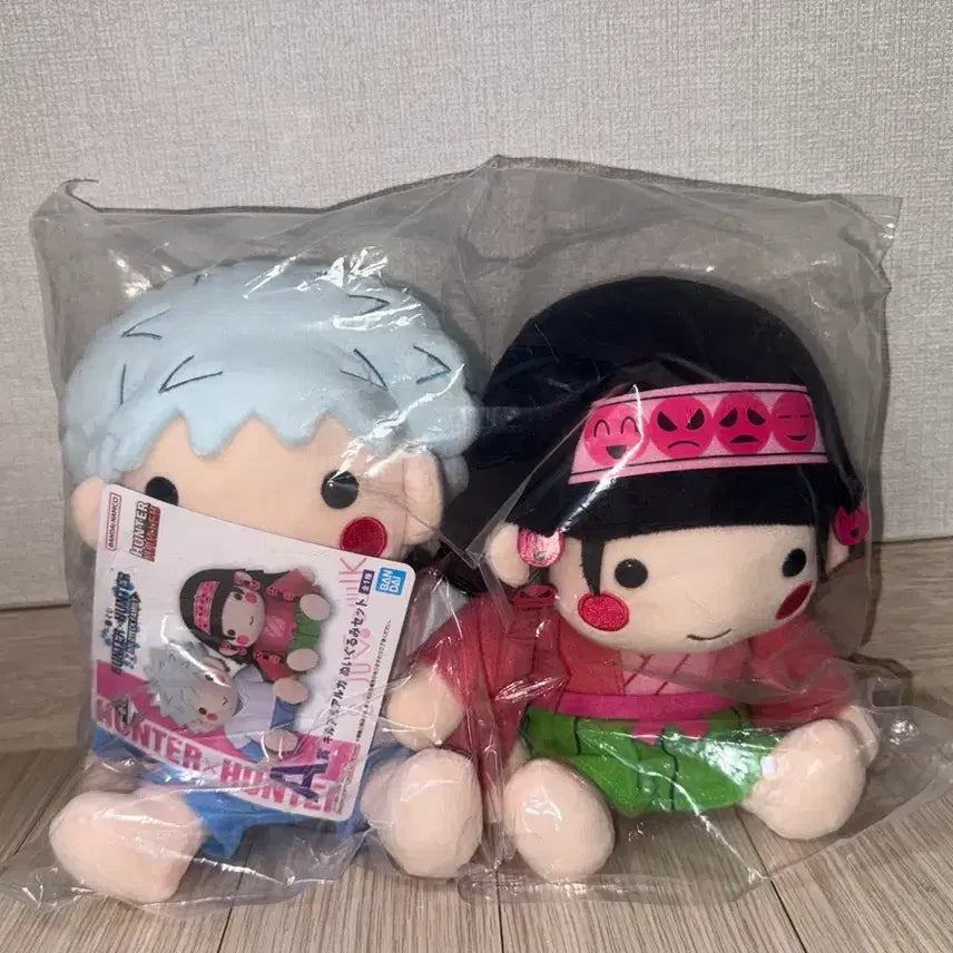 [BUNJANG] Hunter x Hunter Killua & Alluka Nui A Prize Plush / 택포 5.0))헌터헌터 키르아&아르카 누이 A상