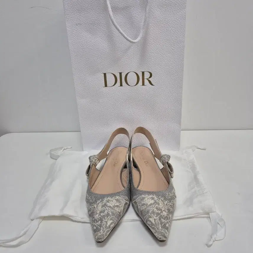 [BUNJANG] Dior J'adore Slingback Heels / 디올 자도르 슬링백구두 37