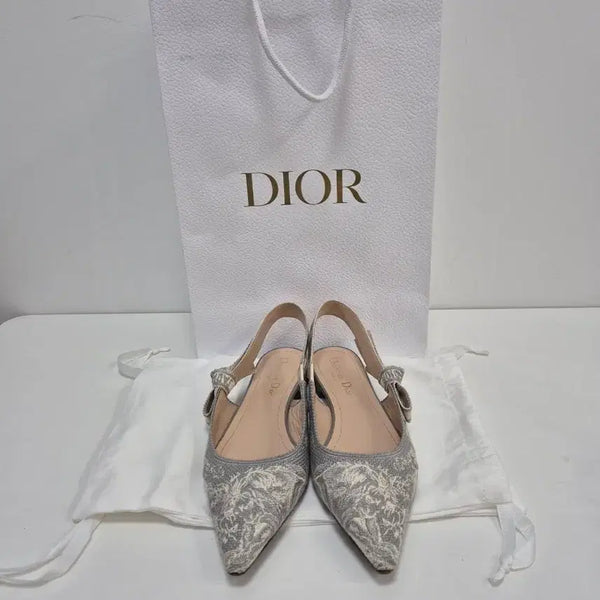 [BUNJANG] Dior J'adore Slingback Heels / 디올 자도르 슬링백구두 37