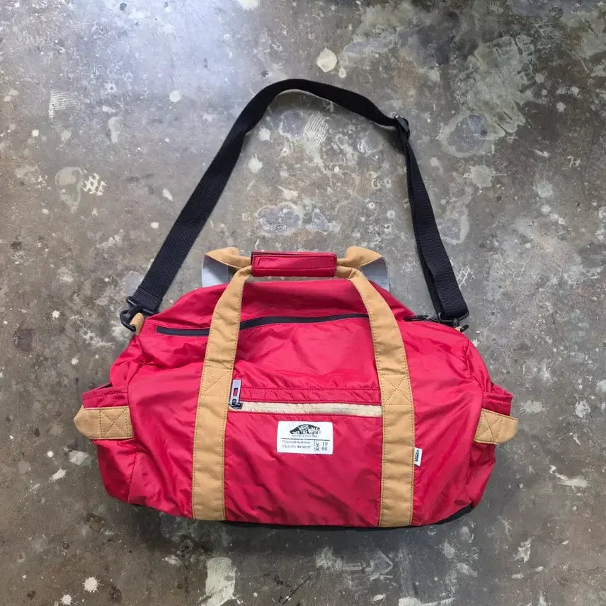 [BUNJANG] Vans Vintage Duffle Crossbody Bag / VANS 반스 빈티지 더플백 크로스백 가방