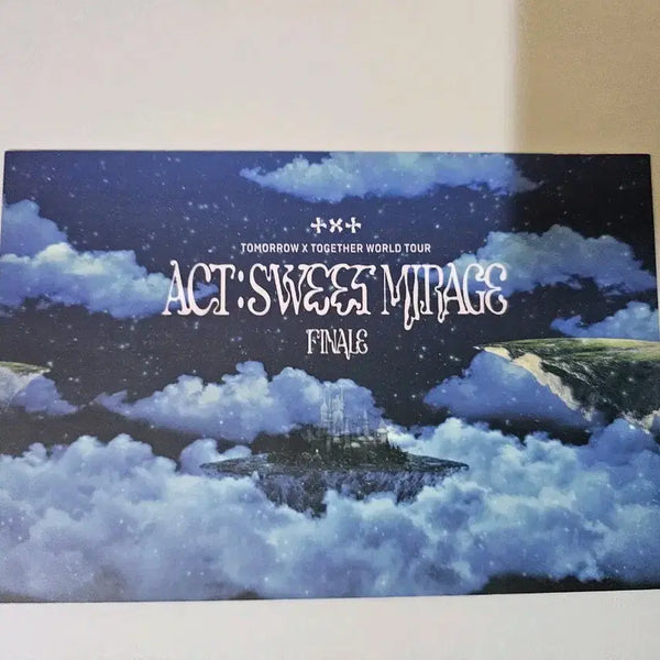 [BUNJANG] TXT Sweet Concert Yeonjun Autographed Letter Postcard Moa Zone / 투바투 스윗콘 연준 친필 편지 엽서 모아존 연준