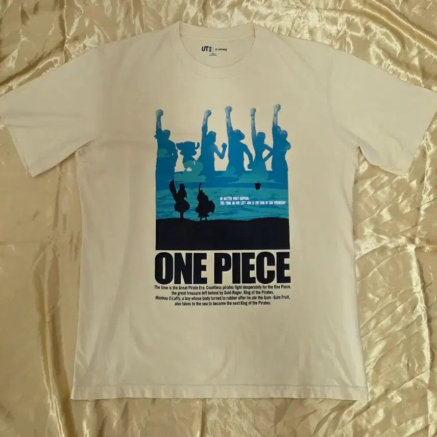 [BUNJANG] Uniqlo x One Piece Graphic T-Shirt XL / 유니클로 X 원피스 티셔츠. XL=105.