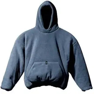 [BUNJANG] Yeezy Gap Polar Fleece Hoodie Blue Large / 이지갭 발렌시아가 폴라 플리스 후드 블루 라지 L