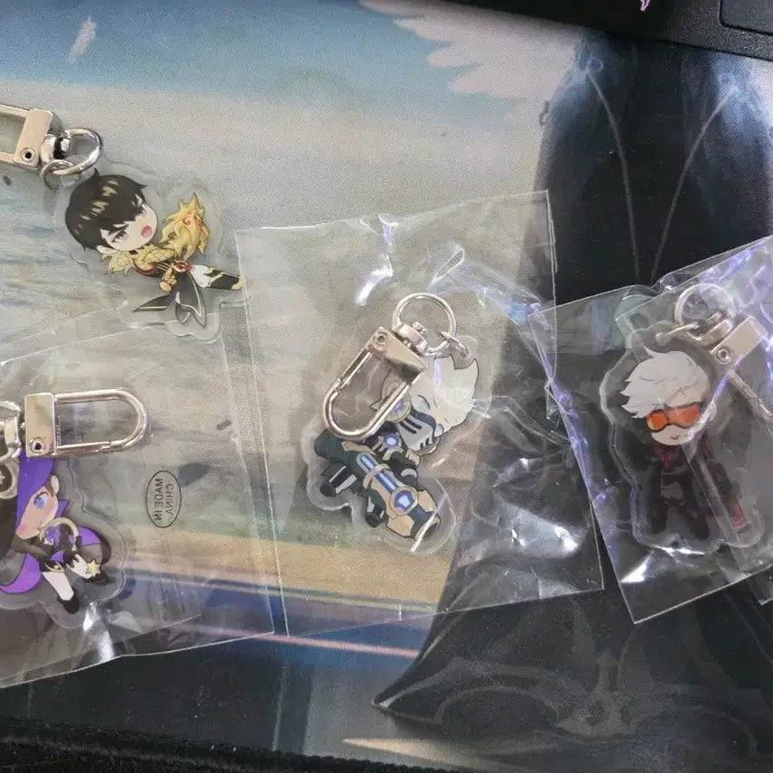 [BUNJANG] Lost Ark Acrylic Keyring Bundle Set (7 Pieces) / 로스트아크 아크릴 키링 일괄