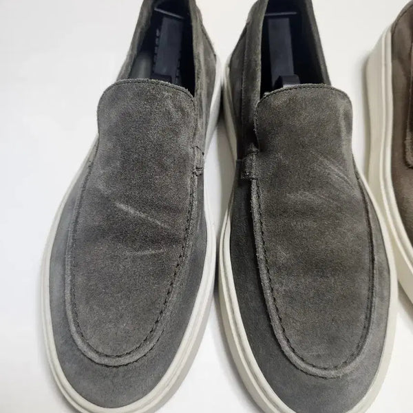 [BUNJANG] Massimo Dutti Suede Sneakers Gray / 마시모두띠 스웨이드 스니커즈