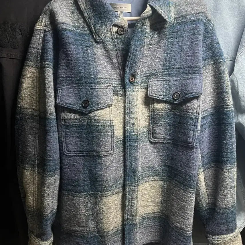 [BUNJANG] Isabel Marant Plaid Shirt Large / 이자벨마랑 셔츠 라지사이즈