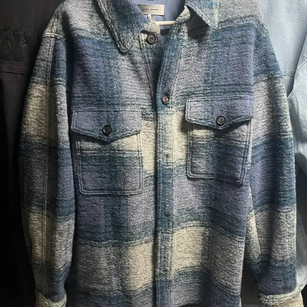 [BUNJANG] Isabel Marant Plaid Shirt Large / 이자벨마랑 셔츠 라지사이즈