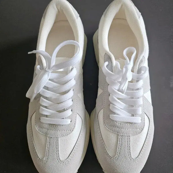 [BUNJANG] White Height-Increasing Sneakers (260) / 키높이 화이트 스니커즈 260