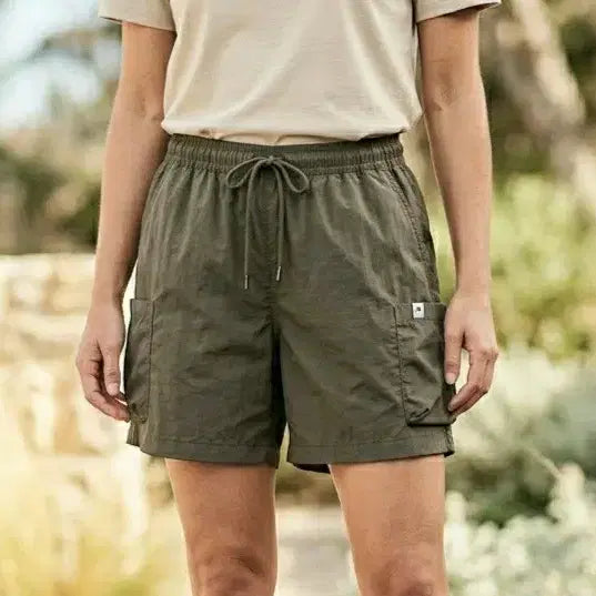 [BUNJANG] Snow Peak Cargo Banding Shorts Khaki / [27]스노우피크 카고 밴딩 반바지