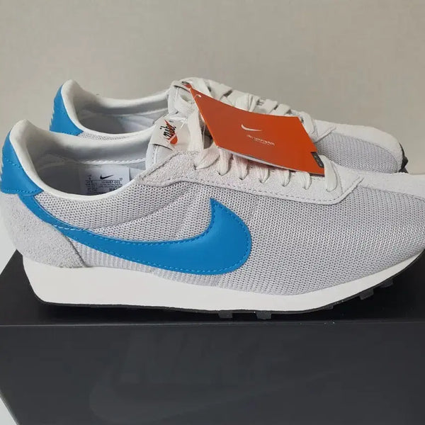 [BUNJANG] Nike Swoosh Running Shoes Light Grey Blue / 나이키 스우시 런닝화 라이트그레이 블루