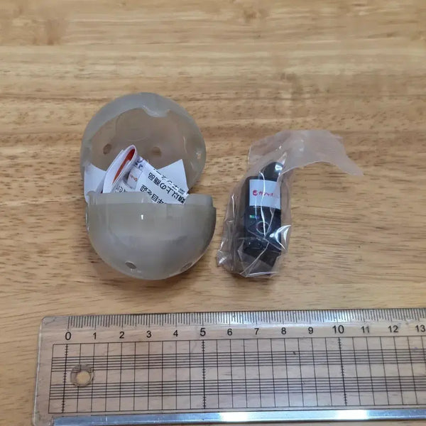 [BUNJANG] Gashapon Vending Machine Keychain Black / 가샤폰 자판기 키링 블랙