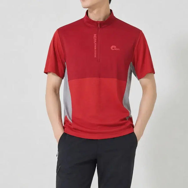 [BUNJANG] NEPA Functional Half-Zip T-Shirt (Men's 95) / [95]네파 기능성 반집업티