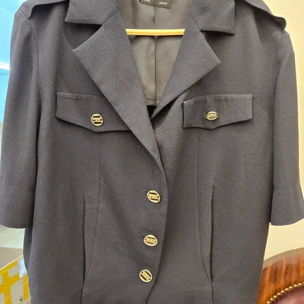 [BUNJANG] TIME Navy Jacket / 타임 TIME 자켓 네이비 색상