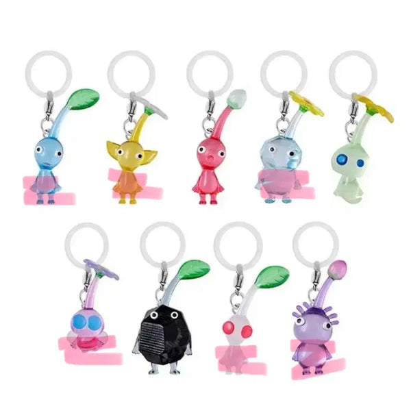 [BUNJANG] Pikmin Mezurushi Gacha Keyring Figure (New) / 피크민 메지루시 가챠 키링 피규어 판매합니다(새상품)