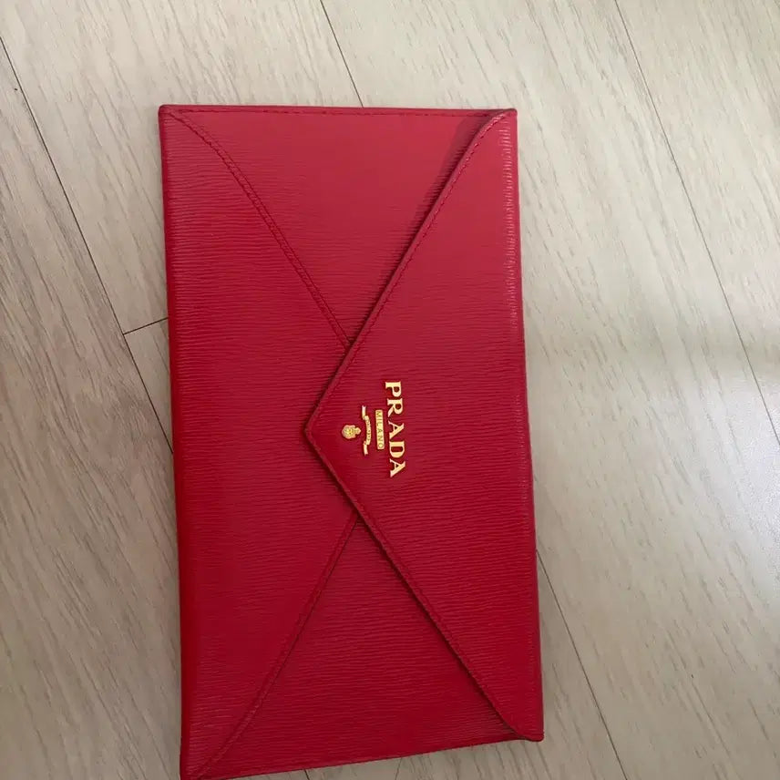 [BUNJANG] Prada Long Wallet Red / 프라다 장지갑