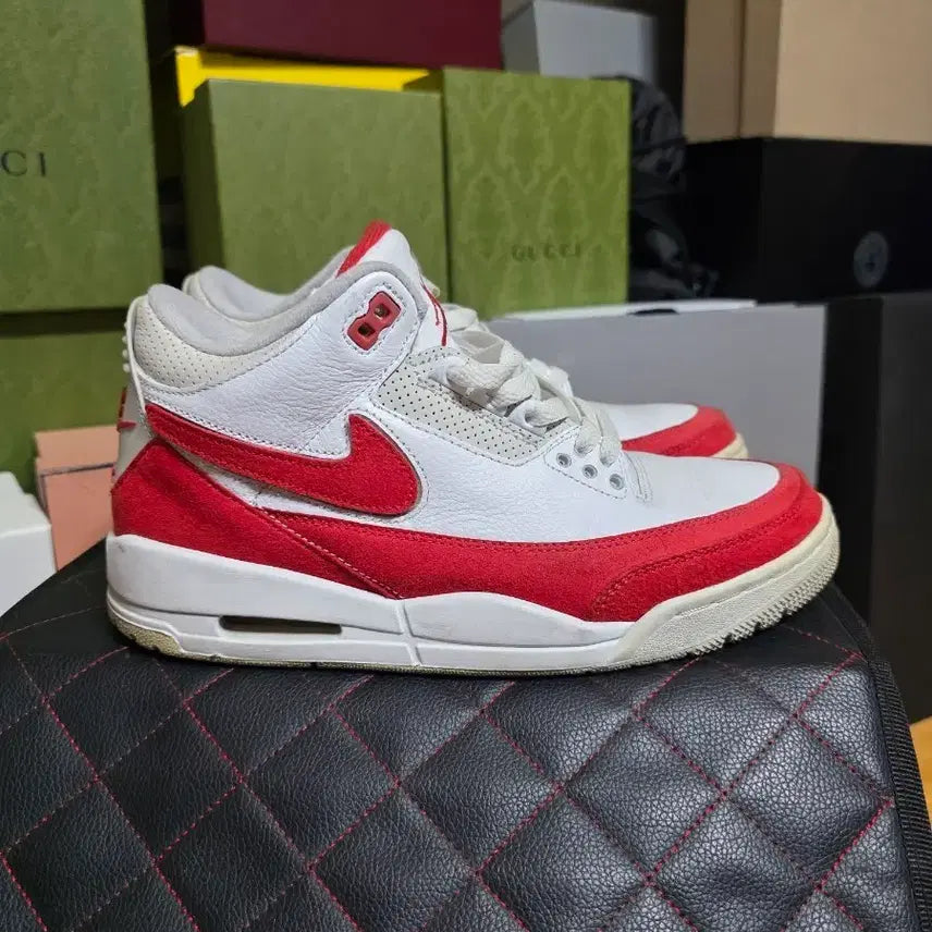 [BUNJANG] Nike Air Jordan 3 Retro Tinker Men's Shoes / 나이키 에어 조던 3 레트로 팅커 260
