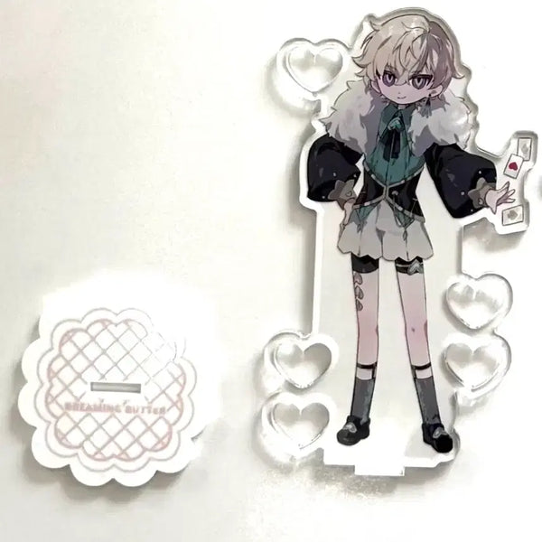 [BUNJANG] Genshin Impact Star Rail Aventurine Unofficial Acrylic Stand & Photocard Bundle Set / [최저가] 붕스 스타레일 어벤츄린 비공식 아크릴 스탠드/포토카드 일괄