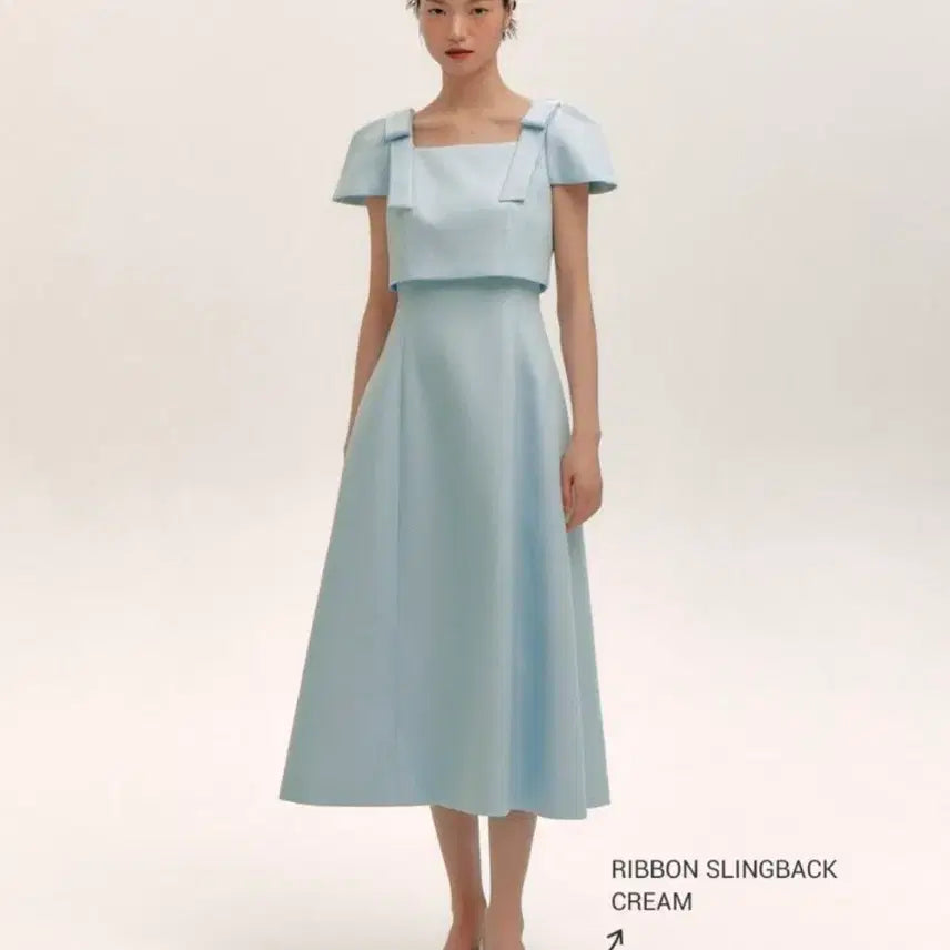 [BUNJANG] Flooum Overlay Cupcake Dress - Blue (New) / (새상품) 플로움 overlay cup cake dress - Blue