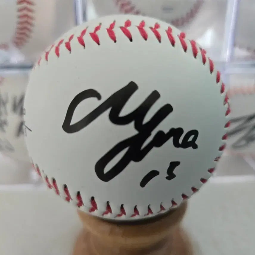 [BUNJANG] Samsung Lions Miyaji Autographed Baseball / 삼성라이온즈   미야지 선수님   싸인볼