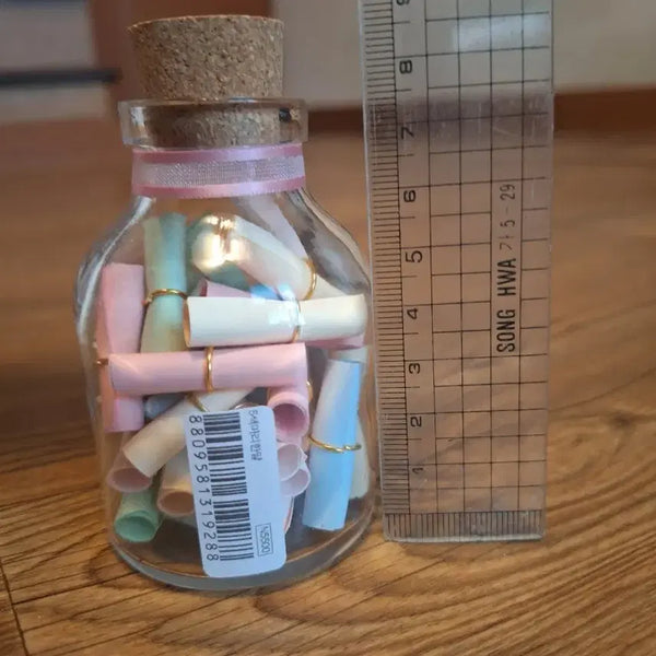 [BUNJANG] Message Bottle with Assorted Messages / 메시지 보틀