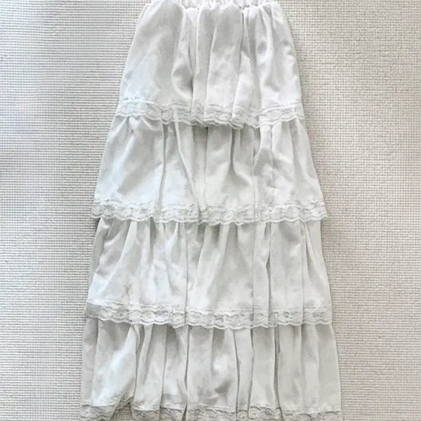 [BUNJANG] Vintage Baby Raph Tiered Ruffle Skirt / 빈티지 베이비랩 캉캉스커트