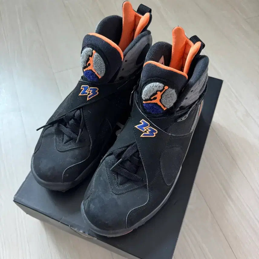 [BUNJANG] Nike Air Jordan 8 "Phoenix Suns" Men's Shoes Size 255 / 나이키 에어조던8 피닉스 선즈 255
