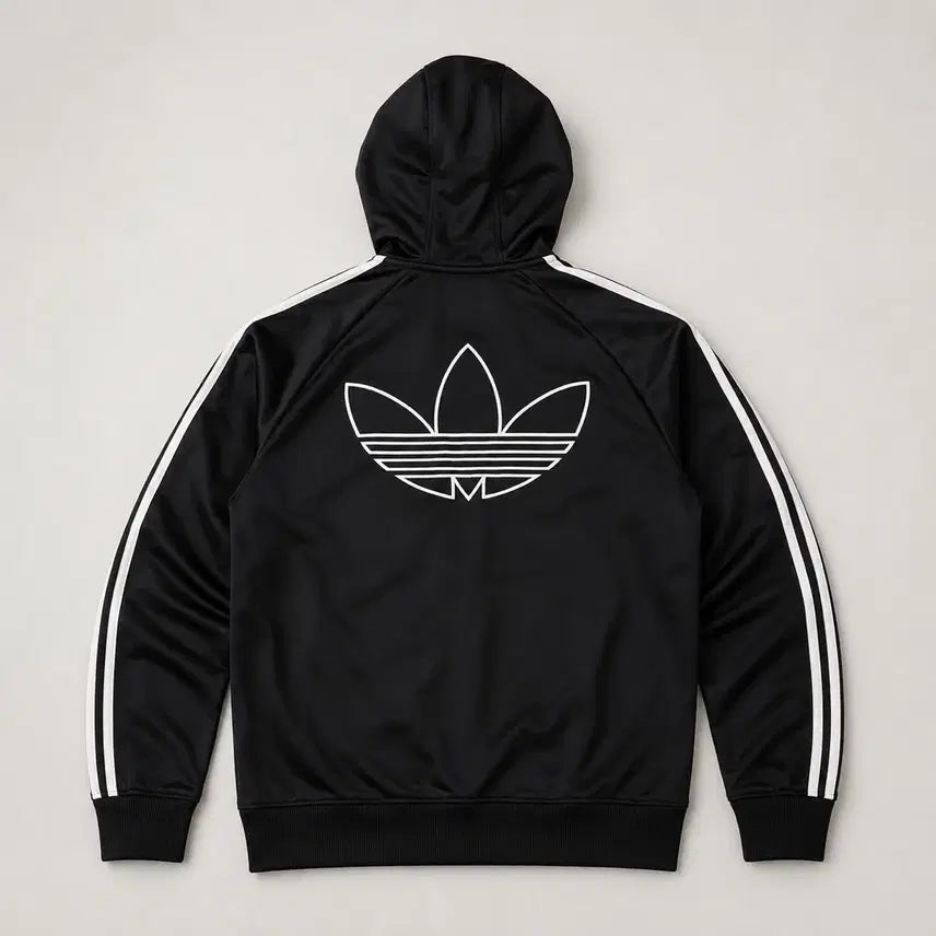 [BUNJANG] Adidas Originals Big Trefoil Hooded Track Jacket / 105)아디다스 오리지널스 백 빅트레포일 후드집업 져지