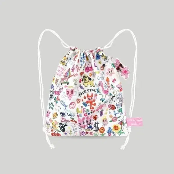 [BUNJANG] BANILA CO Ice Cream Color String Bag / 바닐라코 아이스크림 컬러 스트링백
