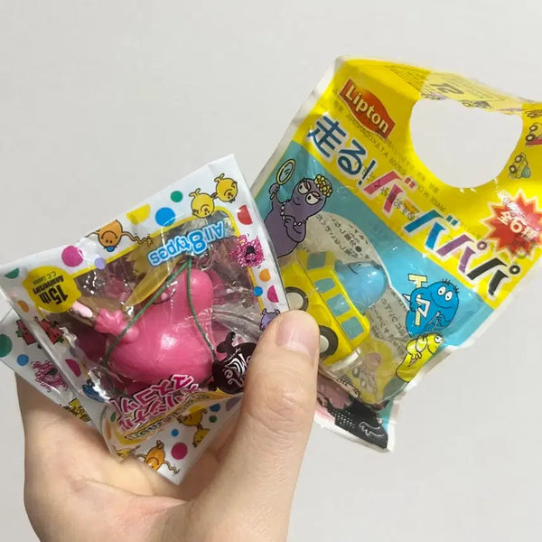 [BUNJANG] Barbapapa Keychain Figure Bundle Set / 일괄)바바파파 키링 피규어