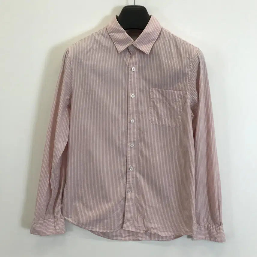 [BUNJANG] SERIES Pink Stripe Shirt (Size 95) / 시리즈 series 켄그리핀 스트라이프셔츠 [95]