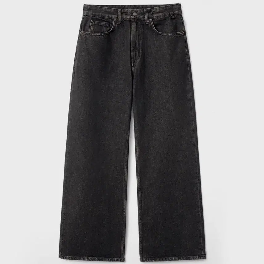 [BUNJANG] Velier Mid Wide Antique Black Jeans 30/32 / 벨리에 미드와이드 앤틱블랙 30/32