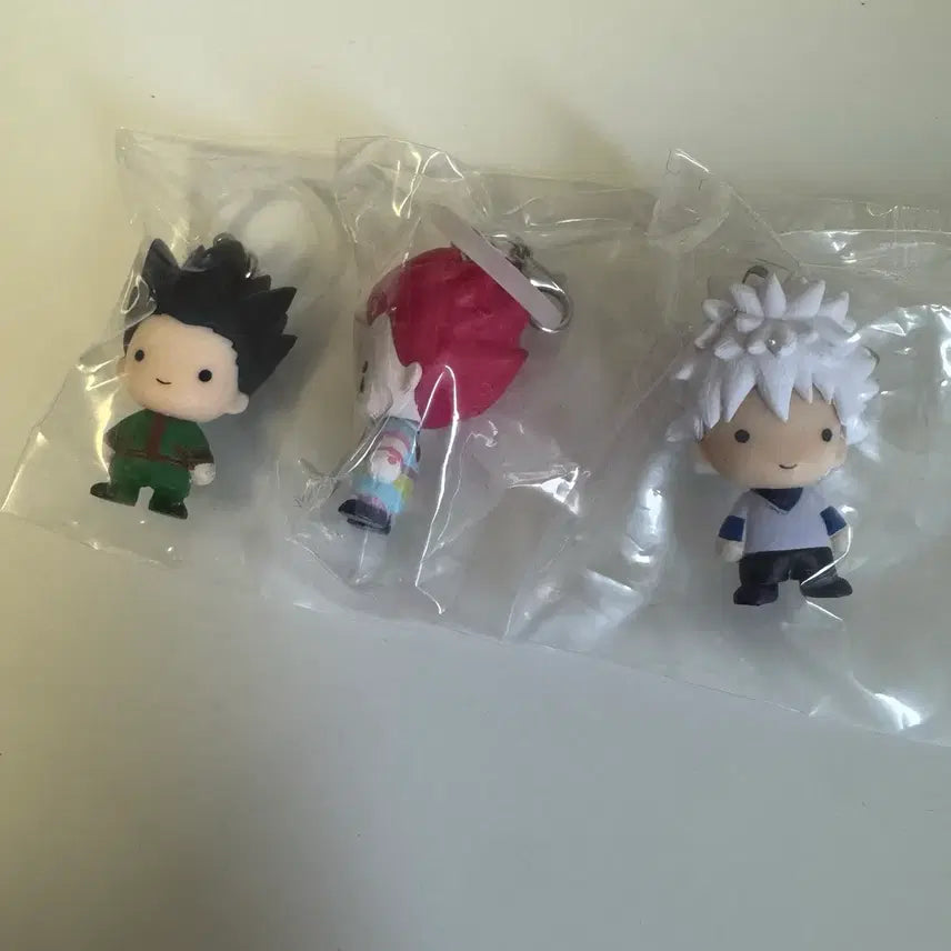 [BUNJANG] Hunter x Hunter Majirushi Gacha Set 1 Gon Killua Hisoka Bundle Set / 헌터X헌터 메지루시 가챠 1탄 곤 키르아 히소카 일괄